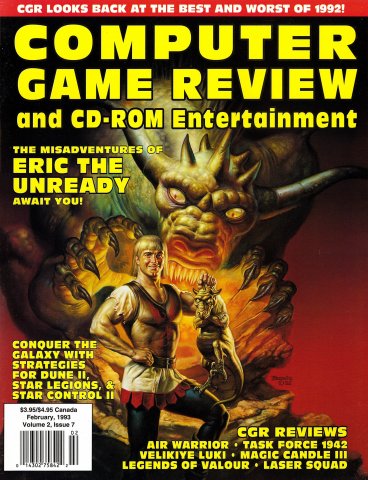 Computer Game Review Issue 19 (February 1993)