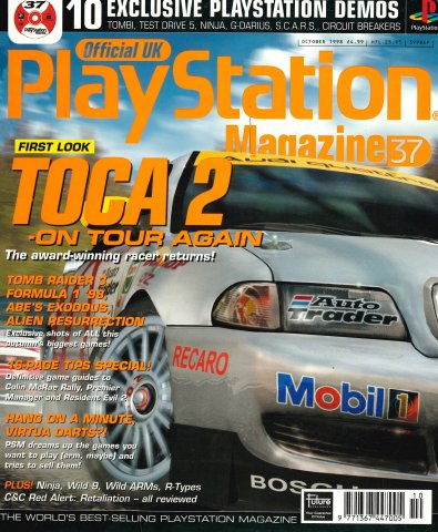 Official UK PlayStation Magazine Issue 037 (October 1998)