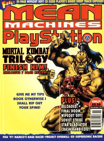 Mean Machines Playstation 02 (November 1996)