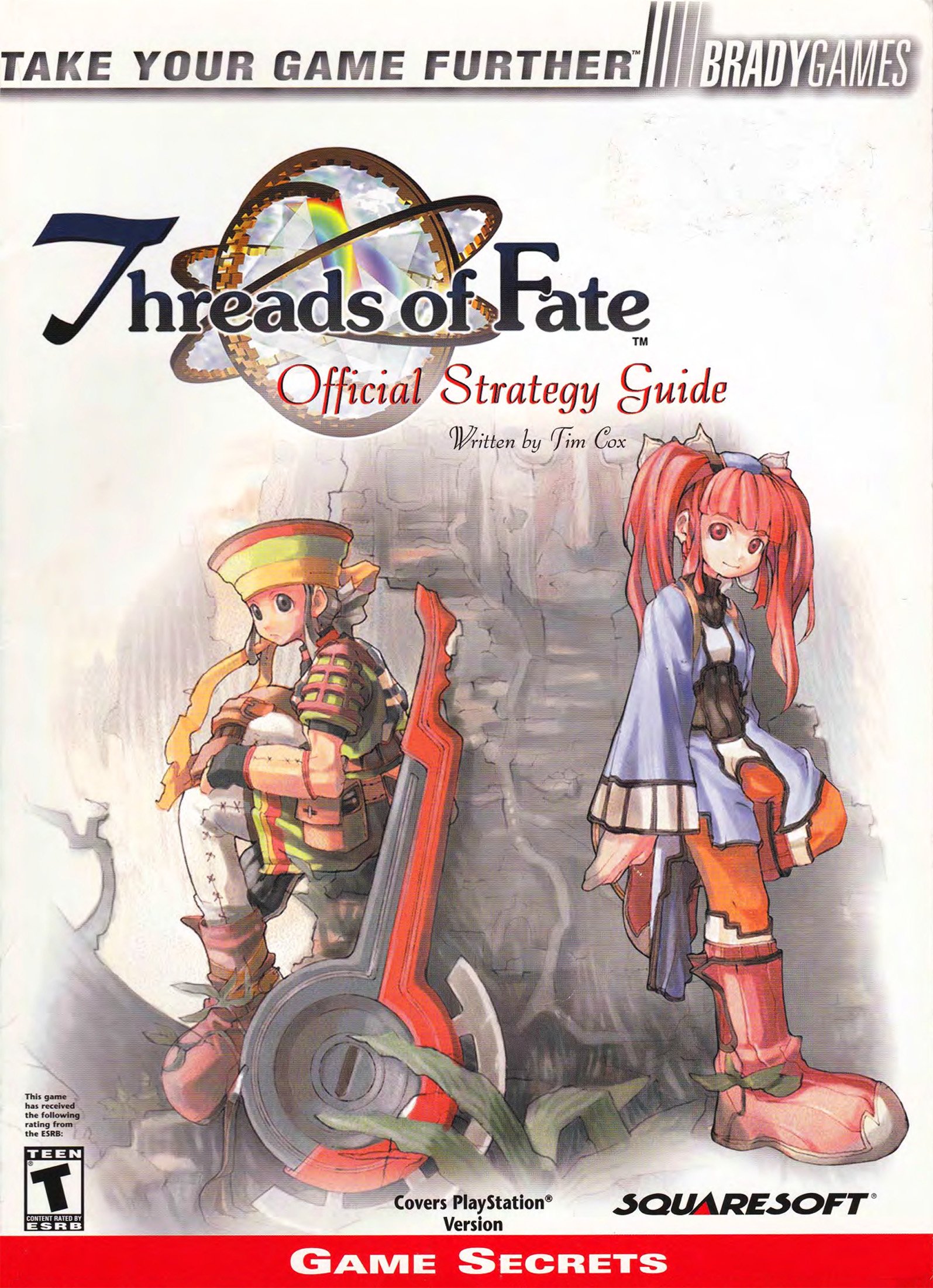 Threads of Fate Official Strategy Guide BradyGames Retromags Community