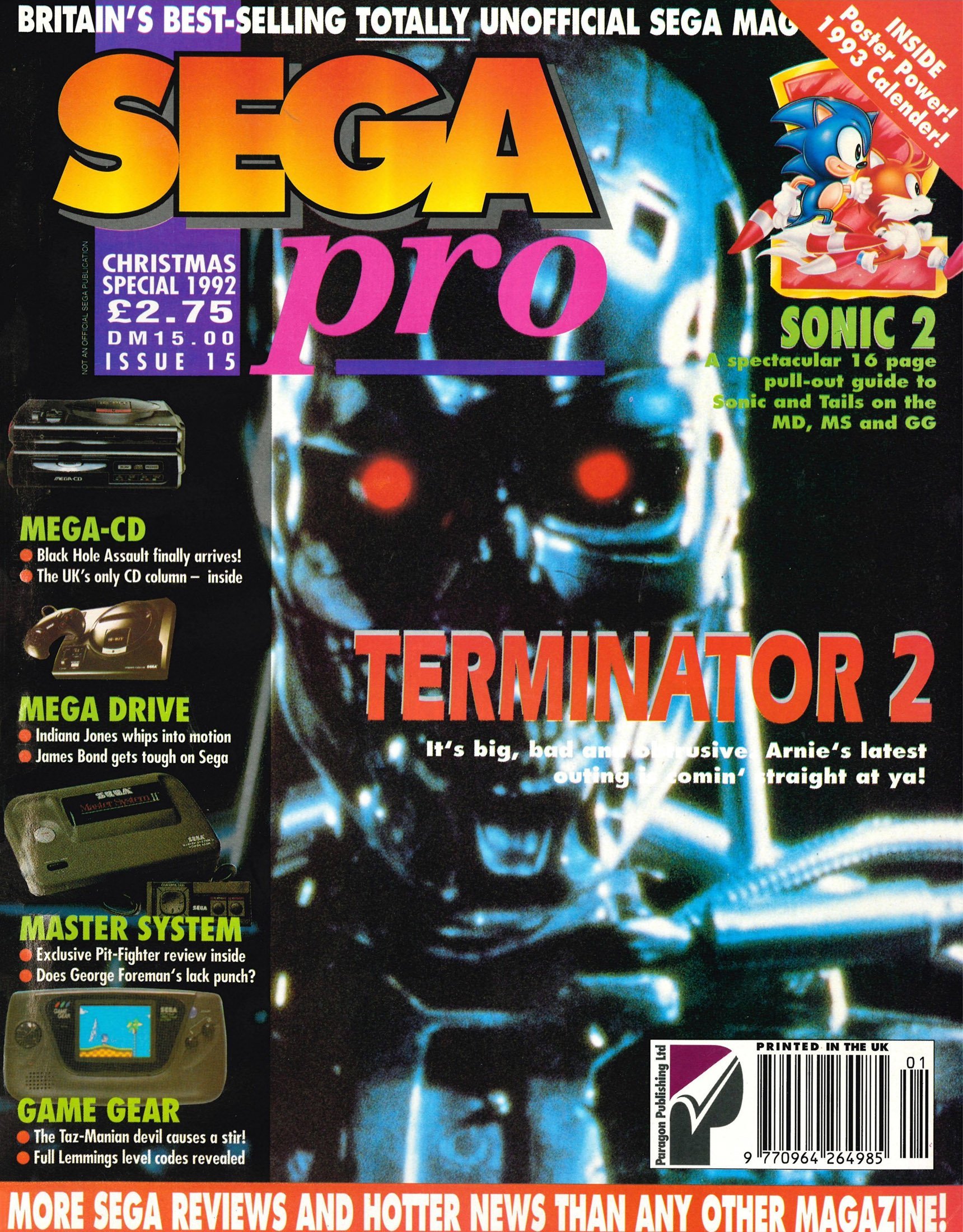 Sega Pro 15 (Christmas 1992) - Sega Pro - Retromags Community