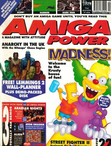 Amiga Power Issue 22 (February 1993)