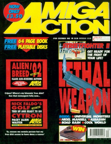 Amiga Action 039 (December 1992)