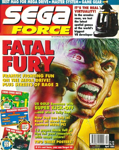 Sega Force 16 (April 1993)