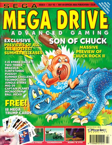 Mega Drive Advanced Gaming 11 (July 1993)