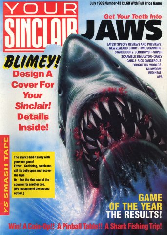 Your Sinclair Issue 43 (July 1989)