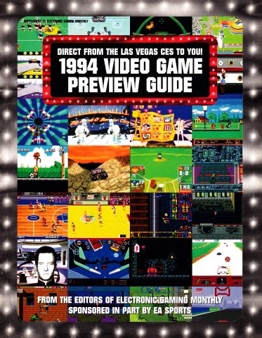 EGM CES 1994 Video Game Preview Guide