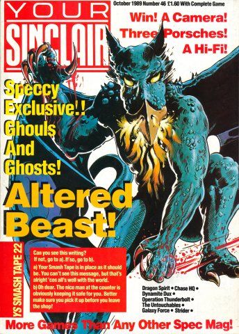 Your Sinclair Issue 46 (October 1989)