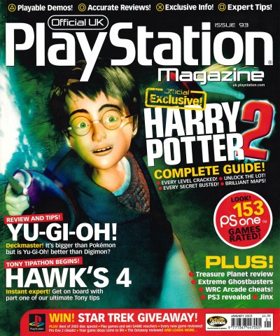 Official UK PlayStation Magazine Issue 093 (January 2003)