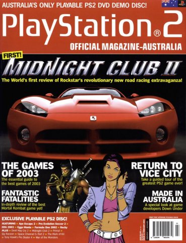 Playstation 2 Official Magazine (AUS) Issue 11 (February 2003)