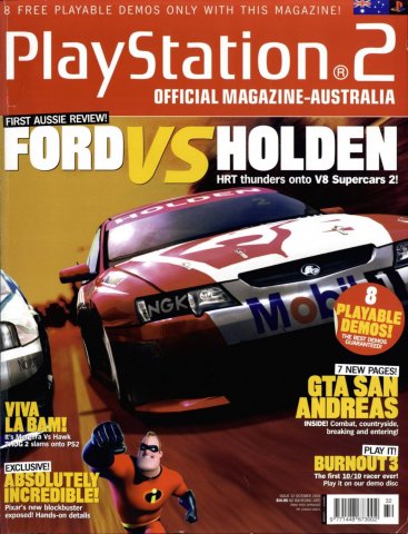 Playstation 2 Official Magazine (AUS) Issue 32 (October 2004)