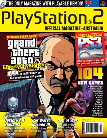 Playstation 2 Official Magazine (AUS) Issue 42 (July 2005)