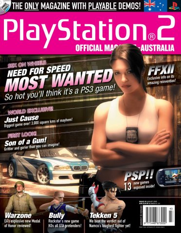 Playstation 2 Official Magazine (AUS) Issue 43 (August 2005)