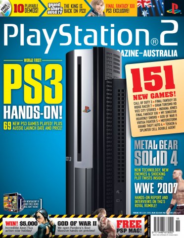 Playstation 2 Official Magazine (AUS) Issue 55 (July 2006)