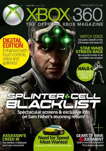 XBOX 360 The Official Magazine Issue 088 August 2012 *Digital Edition*