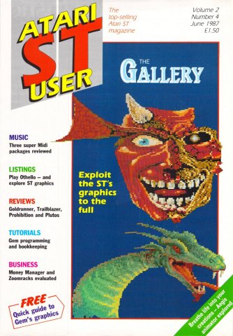 Atari ST User Issue 16 (June 1987)