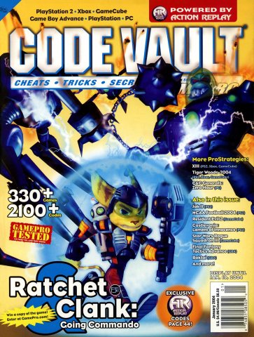 Code Vault Issue 18 January 2004