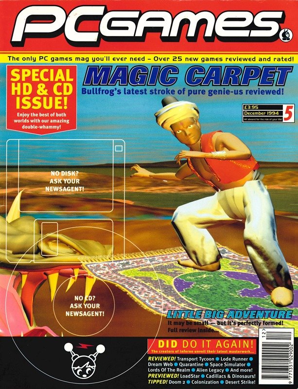 PCGames Issue 05 (December 1994) PC Games Retromags Community