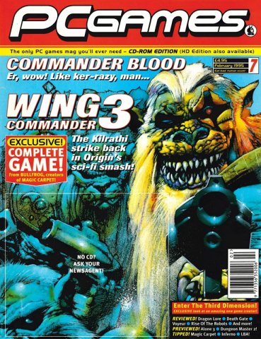 PCGames Issue 07 (February 1995)