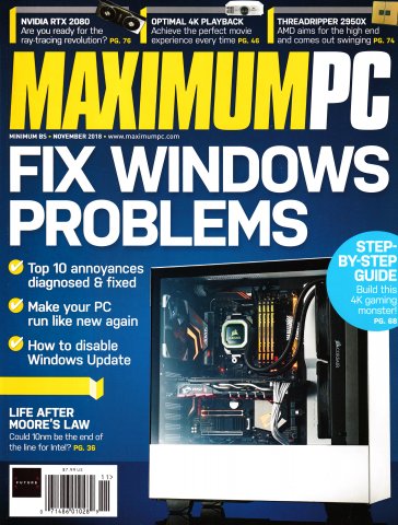 Maximum PC Volume 23 No 12 (November 2018)