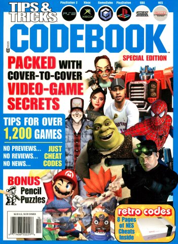 Tips & Tricks 2004 Video Game Codebook