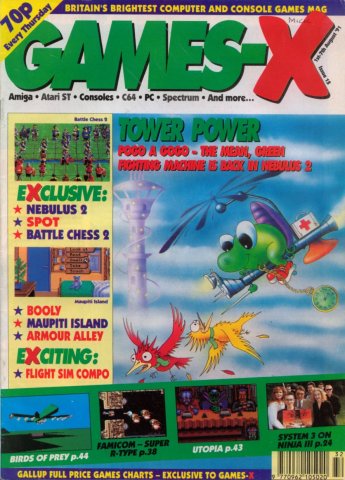 Games-X Issue 15 (August 1, 1991)