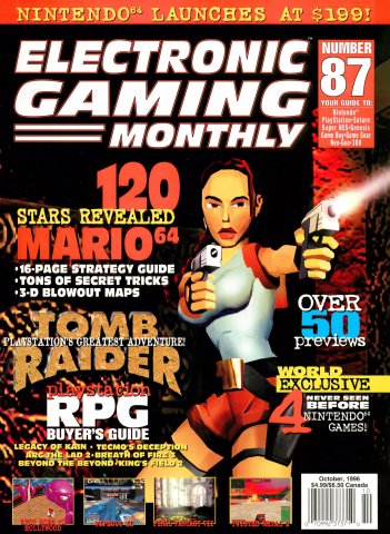 Electronic Gaming Monthly Issue 087 (October 1996)