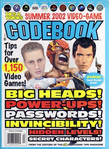Tips & Tricks Summer 2002 Video Game Codebook