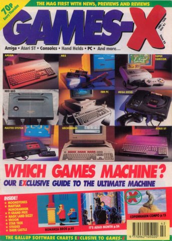 Games-X Issue 25 (October 10, 1991)