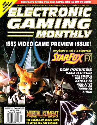 Electronic Gaming Monthly Issue 044 (March 1993)