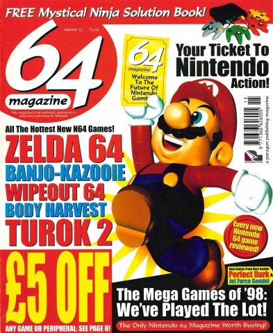 64 Magazine Issue 15 (August 1998)