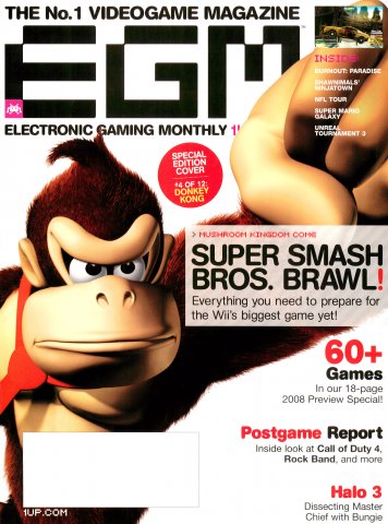 Electronic Gaming Monthly Issue 225 (February 2008) Cover 4 or 12