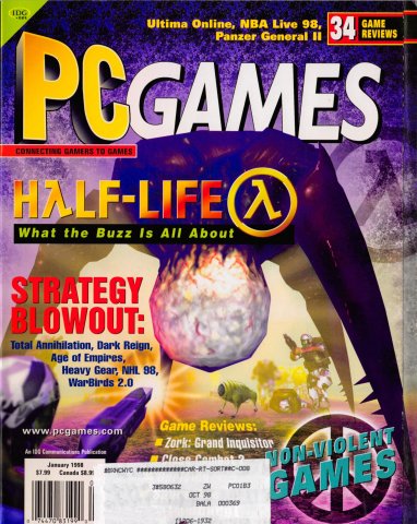 PC GAMER Po polsku 02/1998 czasopismo o grach, Lelis