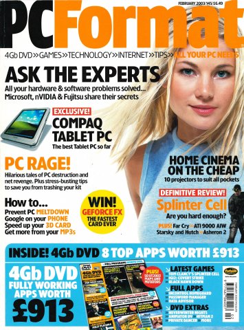 PC Format Issue 145 (February 2003)