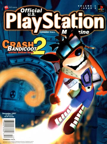 Official U.S. PlayStation Magazine Issue 003 (December 1997)