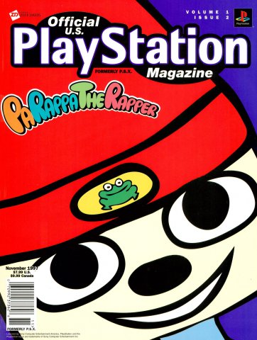Official U.S. PlayStation Magazine Issue 002 (November 1997)