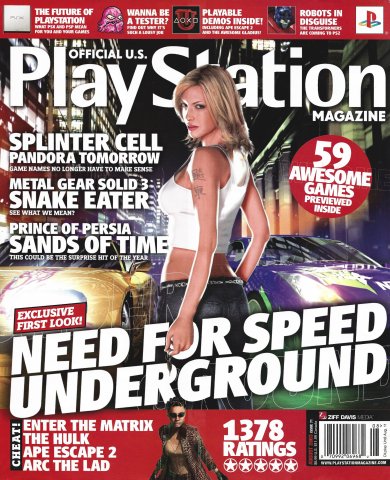 Official U.S. Playstation Magazine Issue 071 (August 2003)