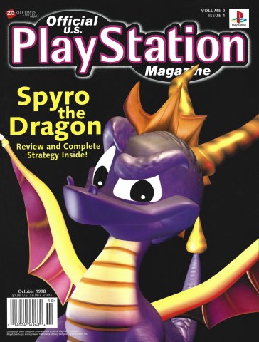 Official U.S. PlayStation Magazine Issue 013 (October 1998)