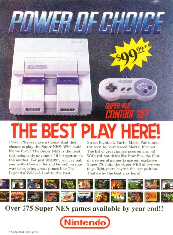 Super NES Control Set