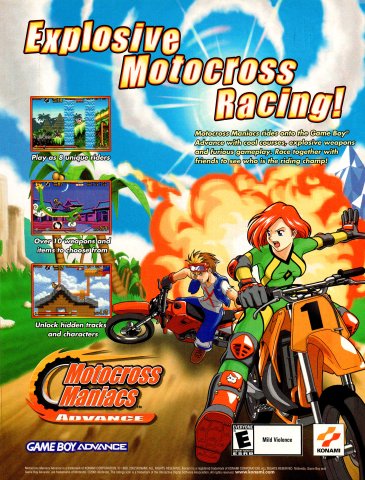 Motocross Maniacs Advance