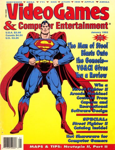 Video Games & Computer Entertainment Issue 48 January 1993