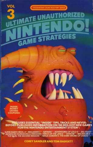 Ultimate Unauthorized Nintendo Game Strategies, Volume 3