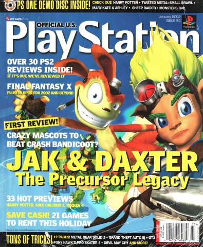Official U.S. PlayStation Magazine Issue 052 (January 2002)