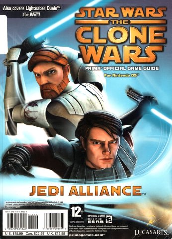 Star Wars The Clone Wars - Jedi Alliance - Prima Official Game Guide (2008)