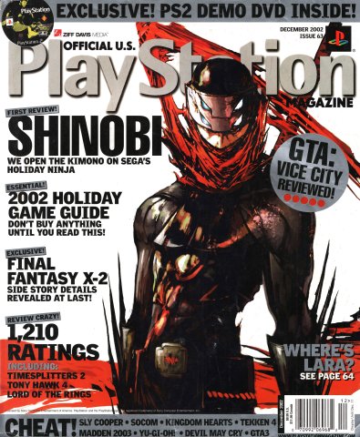 Official U.S. Playstation Magazine Issue 063 (December 2002)