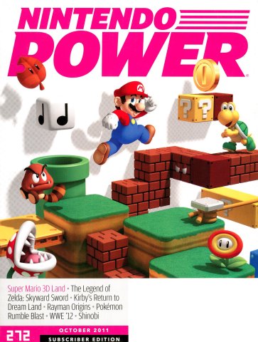 Nintendo Power Issue 272 October 2011