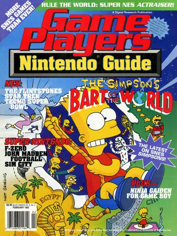 Game Players Nintendo Guide Vol.5 No.02 (February 1992)