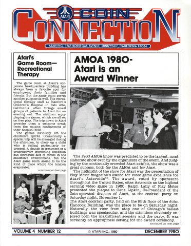 Atari Coin Connection Vol.4 No.12 (December 1980)