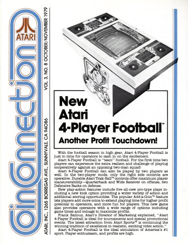 Atari Coin Connection Vol.3 No.8 (October-November 1979)