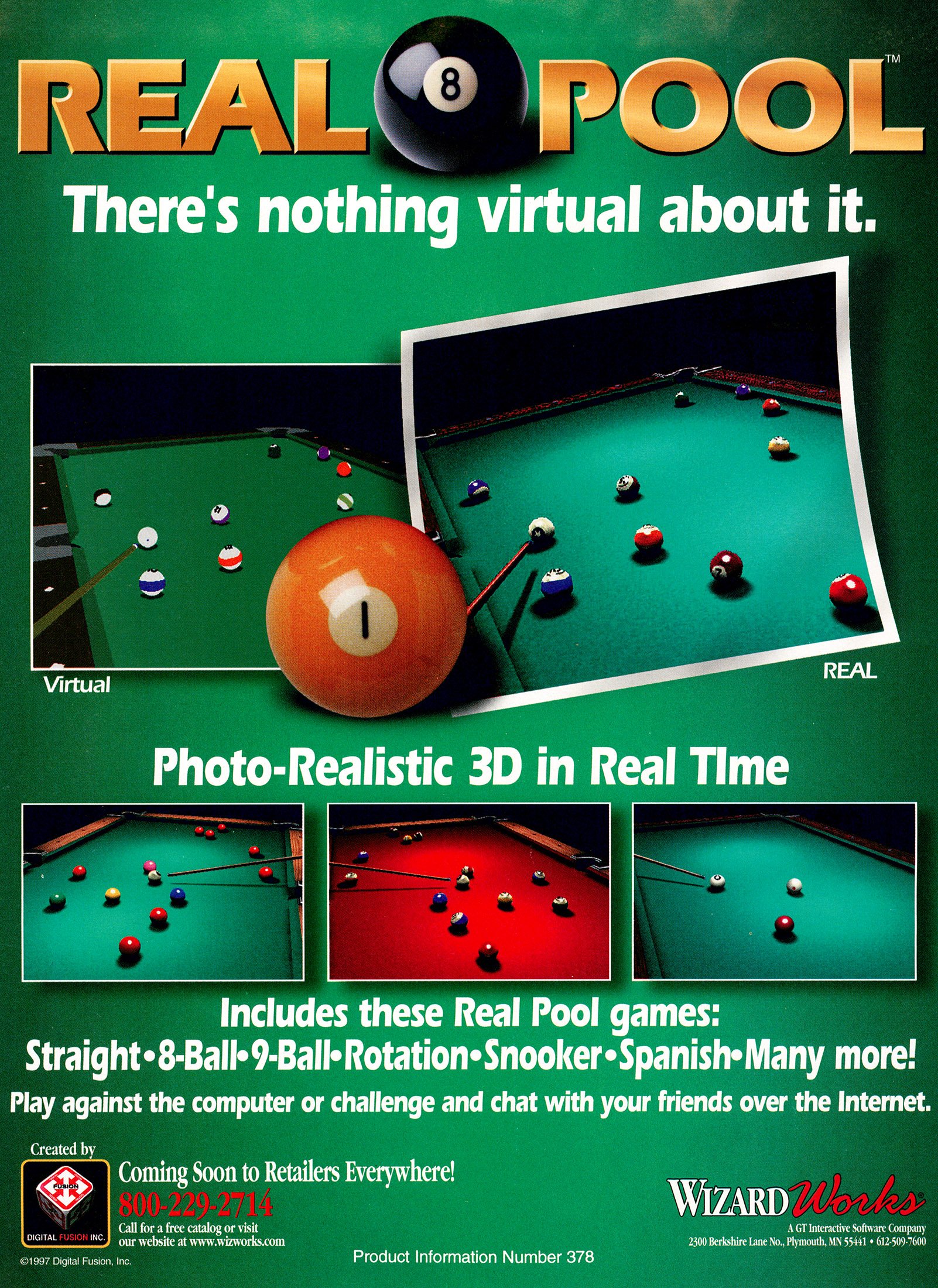 Real Pool (December, 1997) - R - Retromags Community